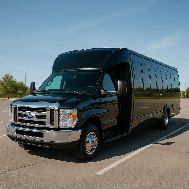 Charter Bus Rental Beaumont 18 Passenger Minibus