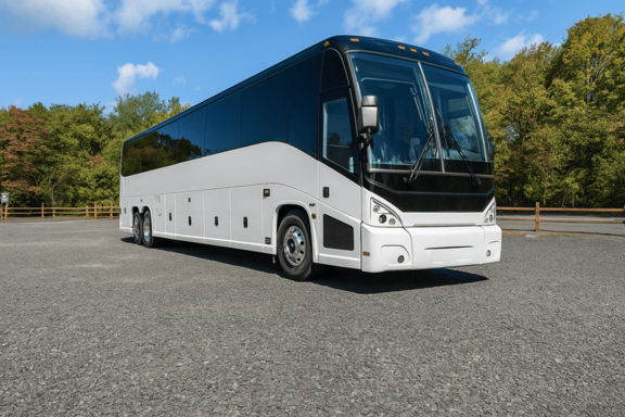 Charter Bus Rental Beaumont 56 Passenger Charter Bus